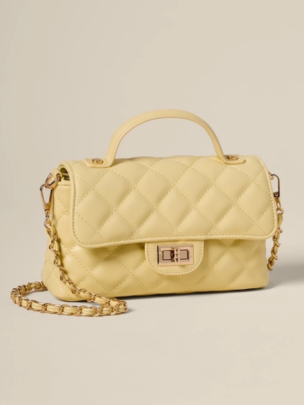 Madison West Judith Quilted Crossbody Bag
